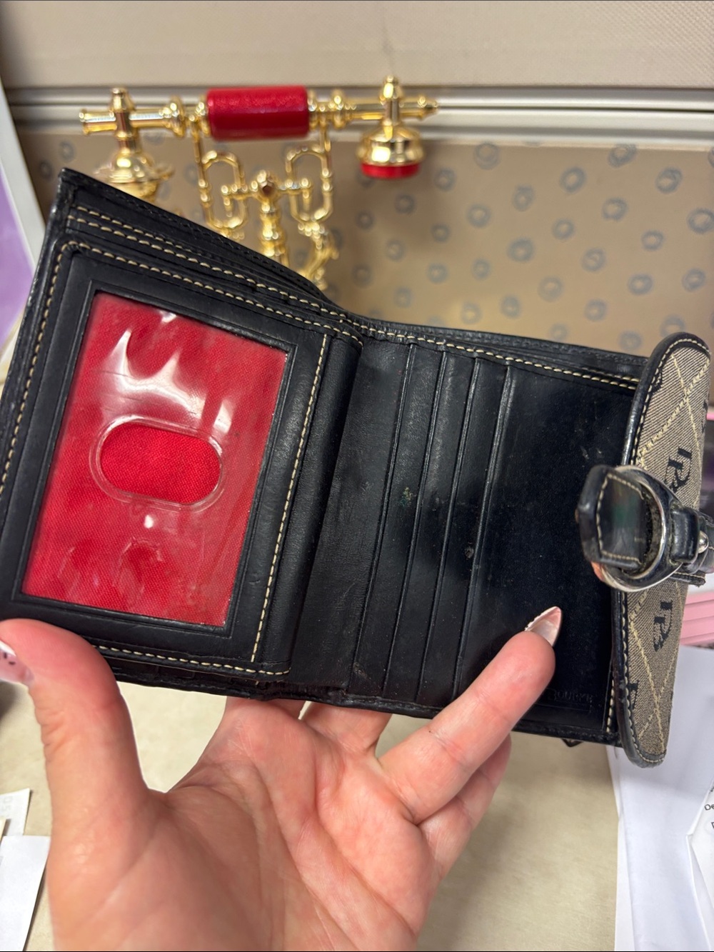Dooney & Bourke Compact Wallet - Picture 4 of 11